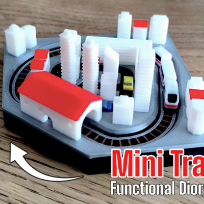 Tàu Mini - Mô Hình Thành Phố Hoạt Động