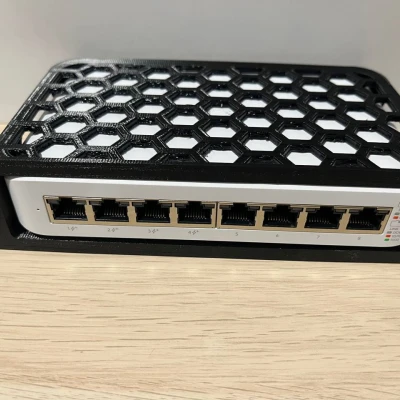 Giá đỡ rack 10 inch cho Ubiquiti Unifi USW-Lite-8 PoE