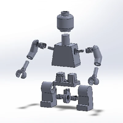 Lego Minifigures: Tỉ lệ 3x - 10x