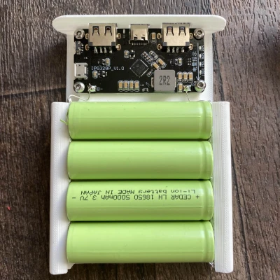 Tự Chế Sạc Dự Phòng 20.000mAh In 3D