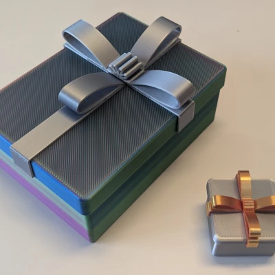 Hộp Quà Thanh Lịch - In Nhanh, Ít Nhựa - Mô Hình FreeCAD Đầy Đủ Thông Số