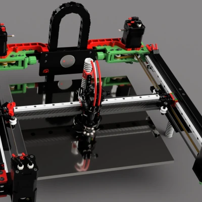 Gá động cơ X1 & Y1 cho Voron 2.4 - Mammoth-3D AWD Gantry V1.7.3