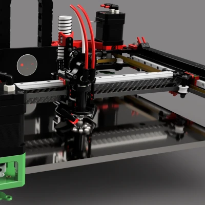 Voron 2.4 / Cụm Gantry AWD mammoth-3D V1.7.3 / Giá Đỡ Động Cơ X và Y