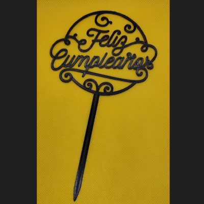 Topper Chúc Mừng Sinh Nhật "Feliz Cumpleaños"