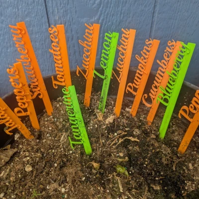 Cọc Cắm Vườn 3D