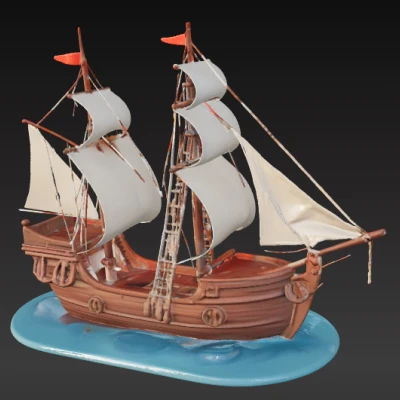 Mô hình Thuyền Buồm (Sailboat, Barco, Bote)