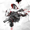 Mũ trụ Mandalorian Chiến thuật có chỗ gắn Laser - Thumbnail 2