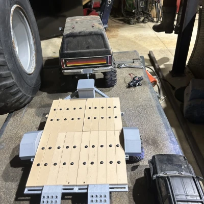 Moóc RC 1/10 Cho Xe Crawler