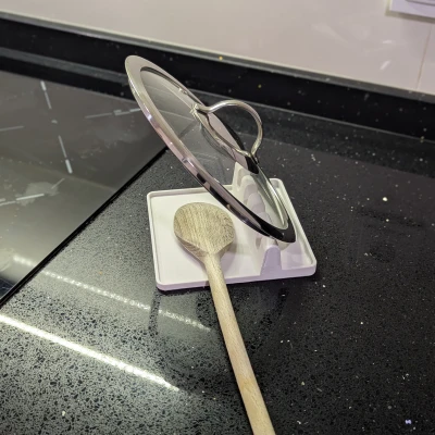 Chỗ Để Dụng Cụ Nhà Bếp và Nắp Nồi In 3D Không Cần Hỗ Trợ