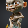 Mô Hình Mini Gollum Catch - Thumbnail 1