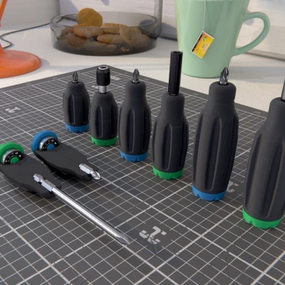 Bộ Tua Vít Lục Giác (S, M, L) + (12mm, 24mm)