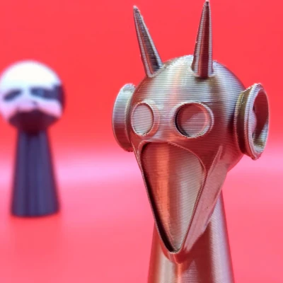 Mô Hình Miniature Durple Horror Sprunki