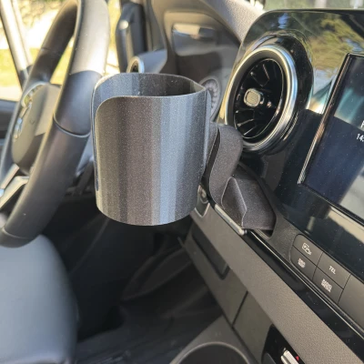 Giá Đỡ Ly Mở Rộng Cho Xe Mercedes Sprinter (Đời Mới)