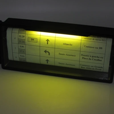 Hộp RoadBook cho xe máy phiên bản mới