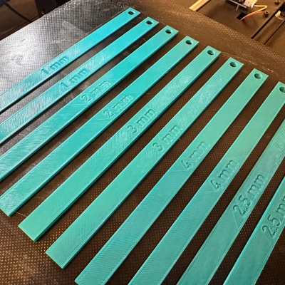 Bộ Thước Đo Sâu Đất Sét Polymer