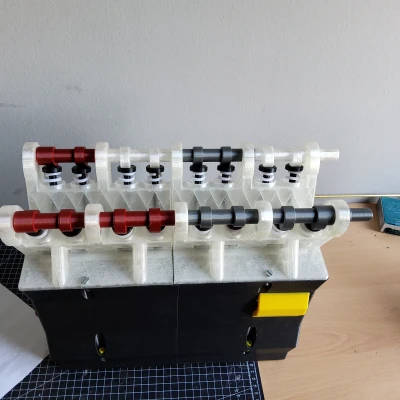 Đầu xi-lanh DOHC 16 Van cho Động cơ 4 Xi-lanh Thẳng hàng