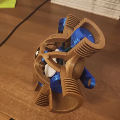 Mô hình động cơ dạng tỏa (Radial Engine Model)