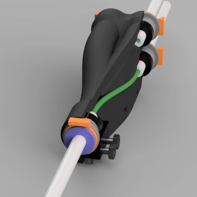 Bộ chia Bowden 4 chiều