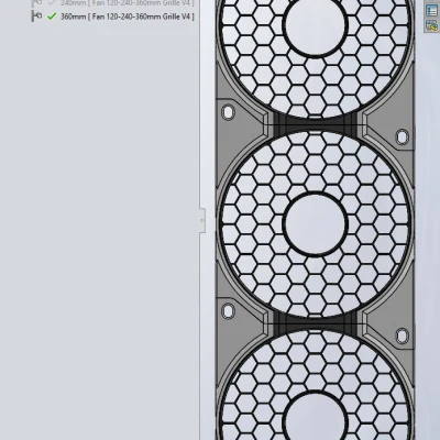 FanSwap, lưới/bọc quạt module cho quạt 120mm -- CẬP NHẬT REMIX