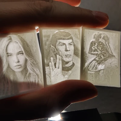 Hướng dẫn và Bộ công cụ Hiệu chỉnh Lithophane