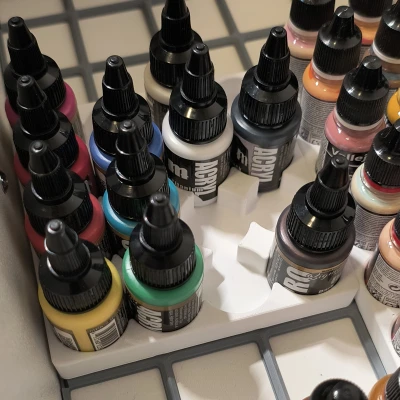 Khay Đựng Sơn Citadel và Proacryl Cho Gridfinity