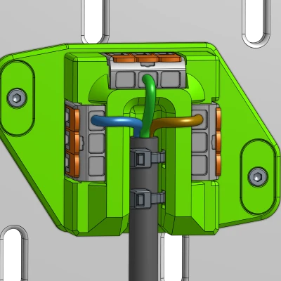 Khối phân phối điện Skadis Wago 221