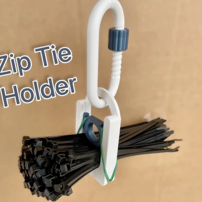 Kệ Đựng Dây Rút Nhựa (Zip Tie Holder)