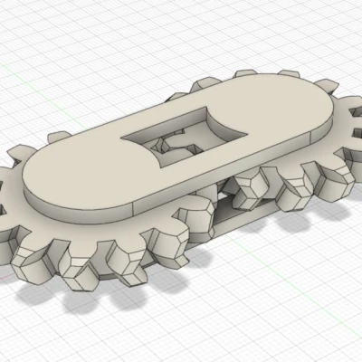 Đồ Chơi Fidget Quay Bánh Răng