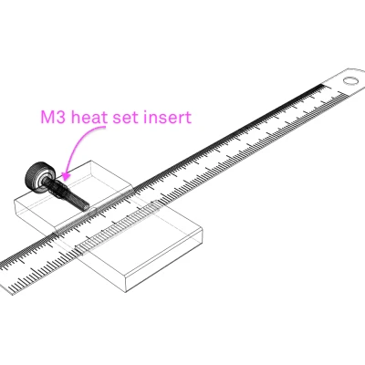 Dụng Cụ Đánh Dấu Thước (Chặn Thước)
