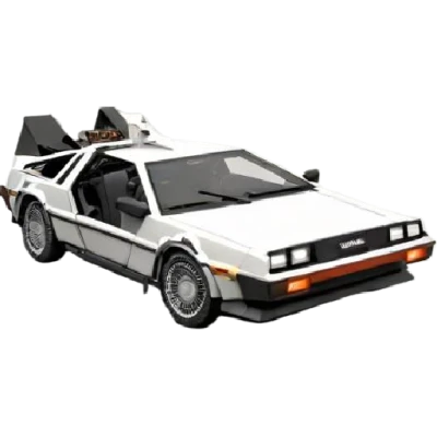 DeLorean Đơn Giản Từ Back to the Future