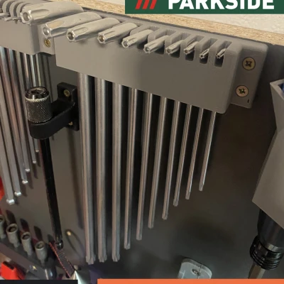 Giá treo bộ lục giác hoa thị Torx Parkside