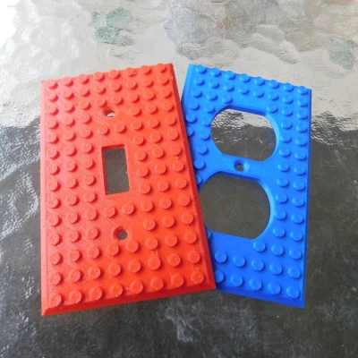 Nắp Ổ Cắm và Công Tắc Đèn Tương Thích Lego (NGUY HIỂM CHÁY NỔ)