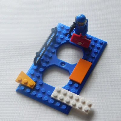 Nắp Ổ Cắm và Công Tắc Đèn Tương Thích Lego (NGUY HIỂM CHÁY NỔ)