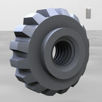 Đai ốc bi nhựa ren hệ mét M3 M4 M5 M6 M8