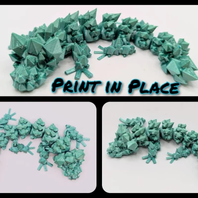 Rồng Pha Lê Khớp Nối In-Chỗ