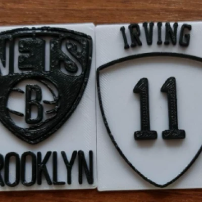 Đĩa NBA 3D để đựng nam châm hoặc bánh