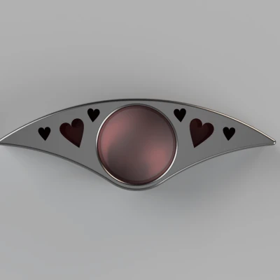 Khuôn Giữ Trang Sách Hình Trái Tim