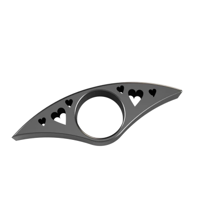 Khuôn Giữ Trang Sách Hình Trái Tim