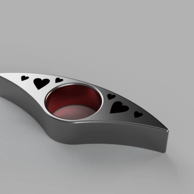 Khuôn Giữ Trang Sách Hình Trái Tim