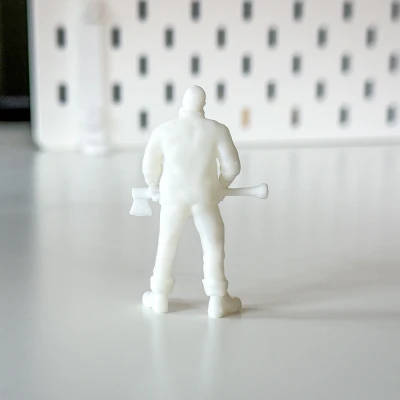 Tượng Người Tiều Phu Thu Nhỏ Cho Mô Hình Diorama Của Bạn