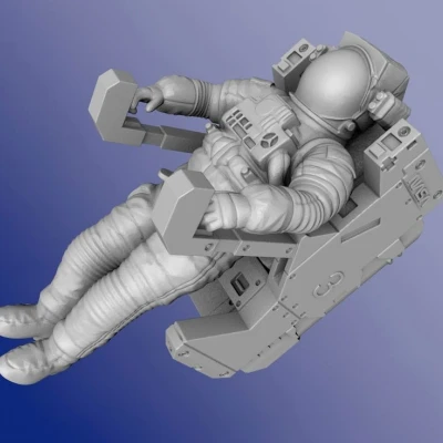 Phi Hành Gia NASA Với Đơn Vị Vận Hành Có Người Lái (MMU)