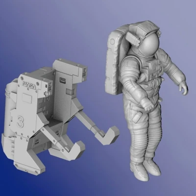 Phi Hành Gia NASA Với Đơn Vị Vận Hành Có Người Lái (MMU)