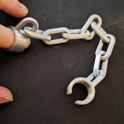 Xiềng ngón tay - In liền không cần lắp ráp