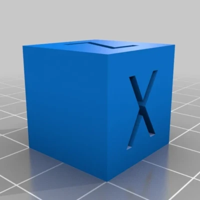 Khối trụ XYZ để kiểm tra