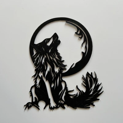 Tranh Sói Treo Tường #4