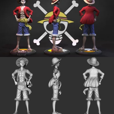 Mô hình Luffy One Piece