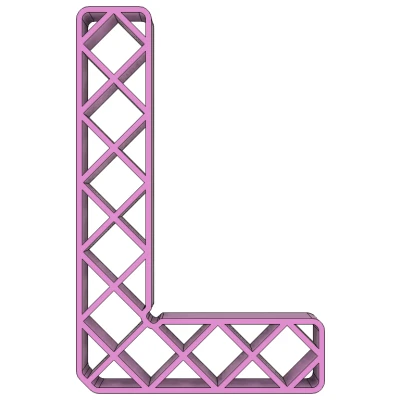 Thước ke góc cho mộc (Corner Square for Woodworking)