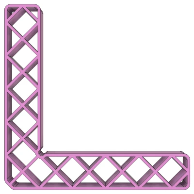 Thước ke góc cho mộc (Corner Square for Woodworking)