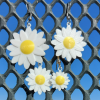 Trang sức hoa: Daisy – Bộ bông tai, vòng tay và dây chuyền - Thumbnail 2