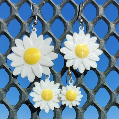 Trang sức hoa: Daisy – Bộ bông tai, vòng tay và dây chuyền